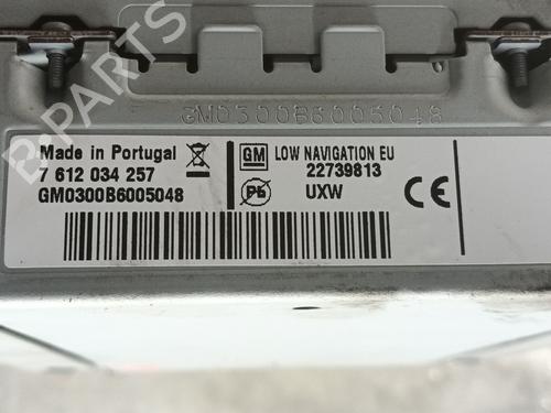 Radio OPEL ASTRA J (P10)  | BP21552704E6 