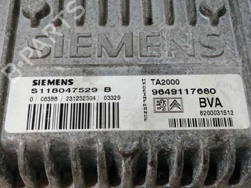 Engine control unit (ECU) PEUGEOT 307 CC (3B) 2.0 16V | BP5389816M57 