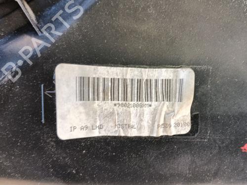 Dashboard PEUGEOT 208 I (CA_, CC_) 1.6 BlueHDi 100 | BP29917823C46