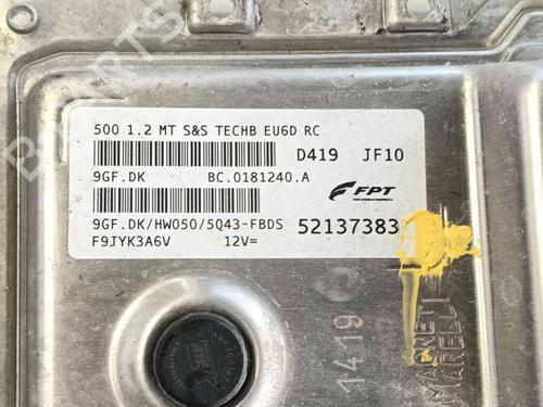 Engine control unit (ECU) FIAT 500 (312_) 1.2 (312AXA1A) | BP36488822M57 - Image 2