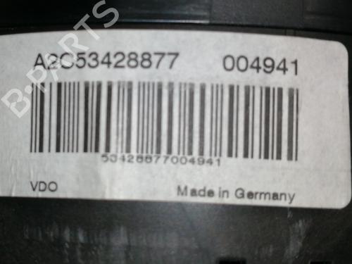 Instrument cluster VW GOLF VI (5K1) 1.6 TDI | BP10518655C47 
