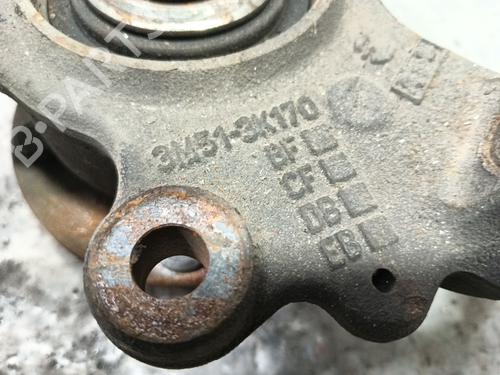 Right front steering knuckle FORD FOCUS C-MAX (DM2) 2.0 TDCi | BP21271163M26 