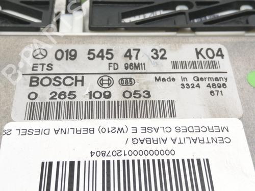 ECU airbags MERCEDES-BENZ E-CLASS (W210) E 290 Turbo-D (210.017) | BP10543822M53 