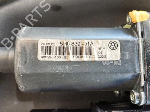 Rear left window mechanism VW GOLF V (1K1) 2.0 TDI | BP30109083C24