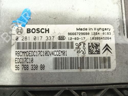 Engine control unit (ECU) CITROËN C3 II (SC_) | BP16958352M57