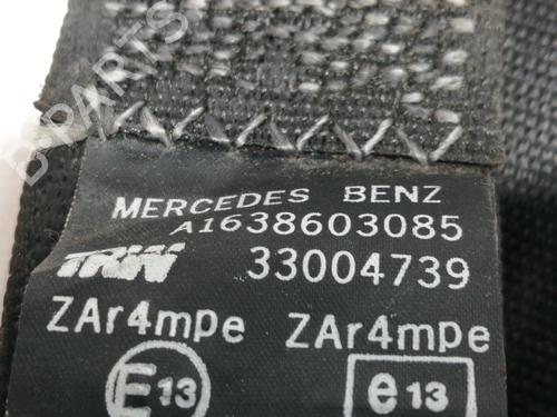 Front right seatbelt MERCEDES-BENZ M-CLASS (W163) ML 270 CDI (163.113) | BP9156212I25 