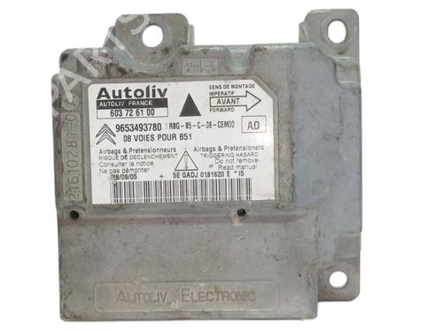 ECU airbags CITROËN C4 I (LC_)  | BP5367971M53 