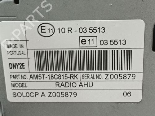 Autoradio FORD FIESTA VI (CB1, CCN) 1.0 EcoBoost | BP30906477E6