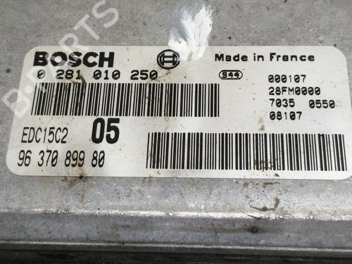 Engine control unit (ECU) PEUGEOT 206 Hatchback (2A/C) 2.0 HDI 90 | BP5365860M57 