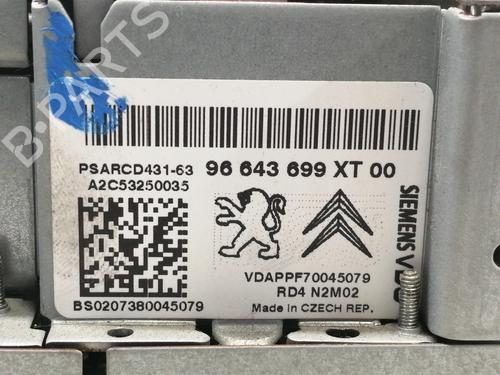 Radio PEUGEOT 207 (WA_, WC_)  | BP13024749E6 