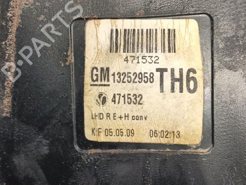 Right mirror OPEL ZAFIRA / ZAFIRA FAMILY B (A05) 1.9 CDTI (M75) | BP29826956C27