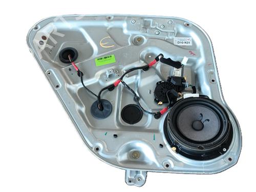 Rudehejsemekanisme venstre bagtil HYUNDAI SANTA FÉ II (CM) 2.2 CRDi GLS (150 hp) 30005652