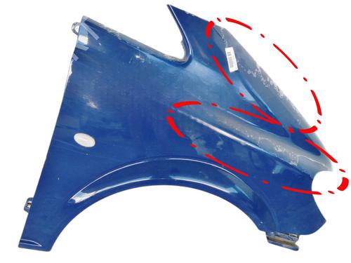 Right front fenders MERCEDES-BENZ VITO / MIXTO Van (W639) [2003-2024]  15374357