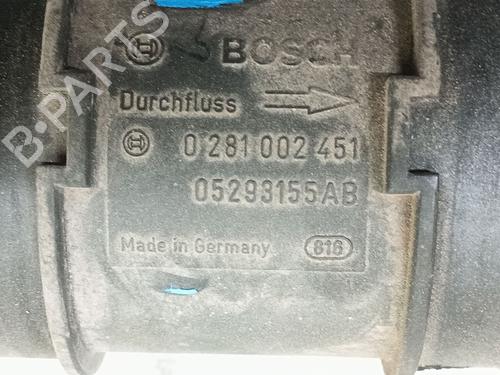 Mass air flow sensor CHRYSLER VOYAGER IV (RG, RS) 2.5 CRD | BP22927148M95 