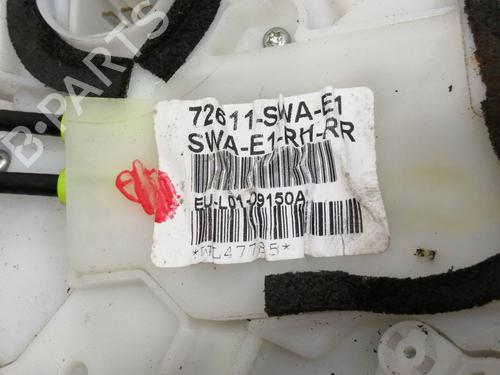 Rear right lock HONDA CR-V II (RD_) 2.2 CTDi (RD9) | BP6885175C99 