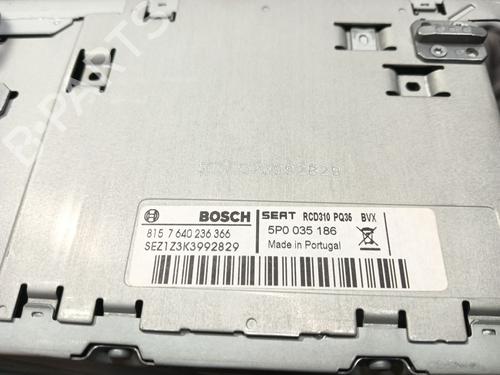 Radio SEAT ALTEA XL (5P5, 5P8) 1.6 TDI | BP23256872E6 