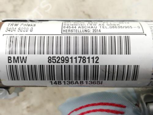 Right curtain airbag BMW X1 (E84) xDrive 18 d | BP16452855C12 