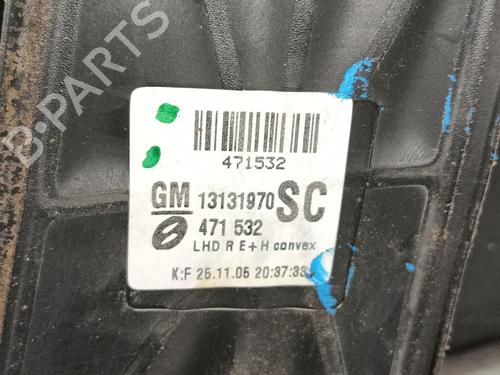 Right mirror OPEL ZAFIRA / ZAFIRA FAMILY B (A05)  | BP16885283C27 