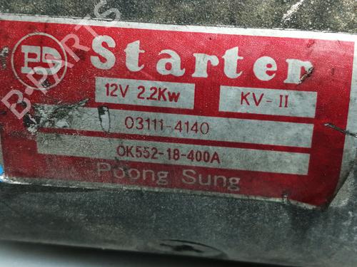 Starter KIA CARNIVAL II (GQ) 2.9 CRDi | BP12225815M8 