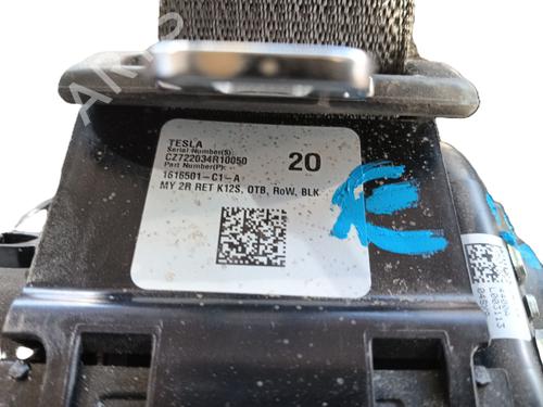 Rear right seatbelt TESLA MODEL Y (5YJY)  | BP26566314I28 