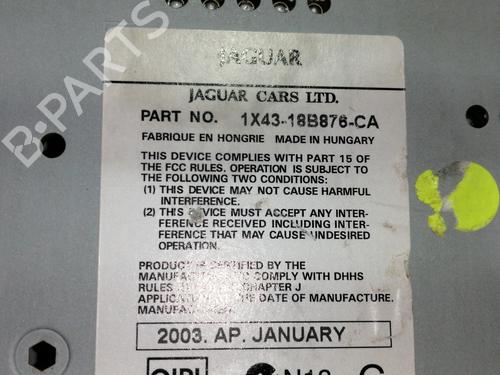 Radio JAGUAR X-TYPE I (X400) 2.5 V6 All-wheel Drive | BP10625506E6 