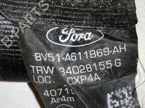 Sikkerhedssele bag venstre FORD FIESTA VI (CB1, CCN)  | BP10412343I29 