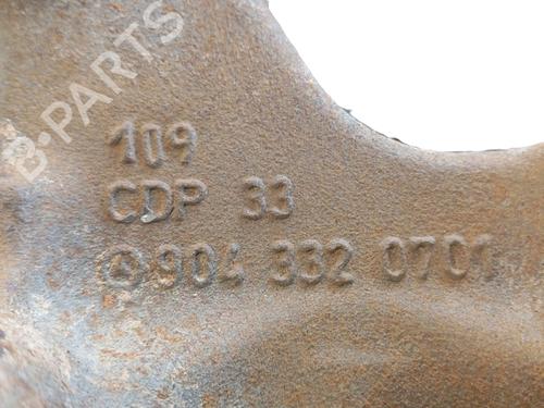 Left front steering knuckle MERCEDES-BENZ SPRINTER 4-t Platform/Chassis (B904) 411 CDI | BP26558363M25 