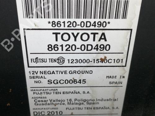 Radio TOYOTA YARIS (_P9_) 1.0 VVT-i (KSP90_, KSP90R) | BP9643683E6 