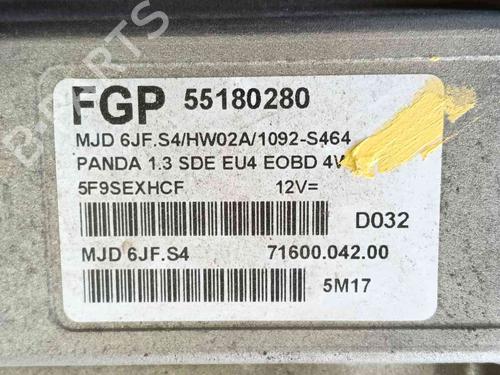 Engine control unit (ECU) FIAT PANDA (169_) 1.3 D Multijet (169.AXC1A) | BP36560953M57 - Image 3