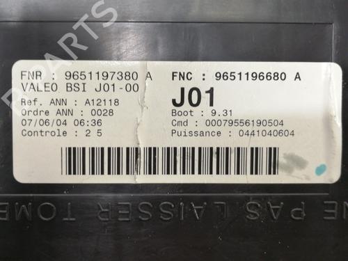 Engine control unit (ECU) CITROËN C5 I (DC_) 2.0 HDi (DCRHZB, DCRHZE) | BP13510390M57 