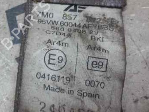 Rear right seatbelt SEAT ALHAMBRA (7V8, 7V9)  | BP6878588I28 