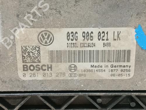 Engine control unit (ECU) SEAT LEON (1P1) 1.9 TDI | BP30122163M57