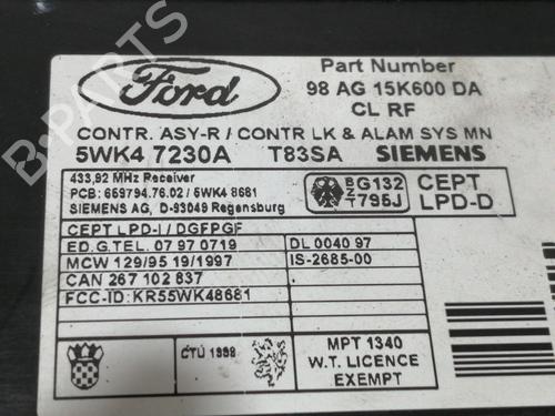 Comfort control module FORD FOCUS I Saloon (DFW) 2.0 16V | BP5350306M56 