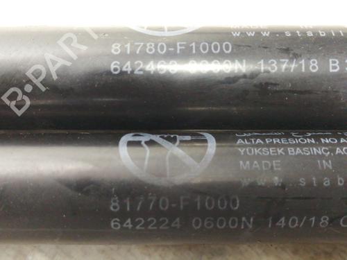 Tailgate lift support KIA SPORTAGE IV (QL, QLE)  | BP14993891C138 