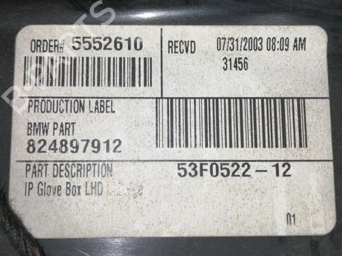 Glove box BMW X5 (E53) 3.0 d | BP10384387C95 