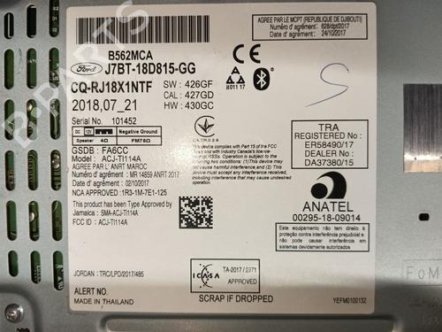 Radio FORD KA+ III (UK, FK) | BP30100442E6