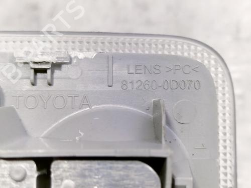Interior roof light TOYOTA YARIS (_P13_)  | BP15807381I8 
