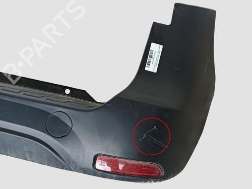 Rear bumper DACIA DOKKER MPV (KE_) 1.5 dCi / Blue dCi 75 (KEAJ, KEAH, KEJW) | BP19732898C8 