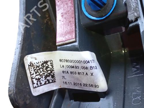 Rear left wheel arch trim AUDI Q2 (GAB, GAG) 1.6 TDI | BP31585088C136 