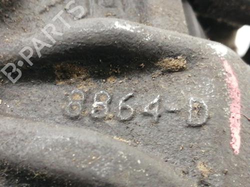 Right front brake caliper RENAULT CLIO III (BR0/1, CR0/1) 1.5 dCi (BR17, CR17) | BP11580567M104 