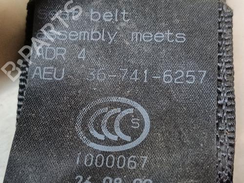 Rear right seatbelt OPEL ZAFIRA / ZAFIRA FAMILY B (A05) 1.7 CDTI (M75) | BP30173235I28 