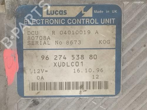 Engine control unit (ECU) PEUGEOT 406 (8B)  | BP5361430M57 