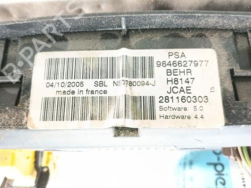 Climate control PEUGEOT 307 SW (3H) 1.6 HDI 110 | BP17358106I5 