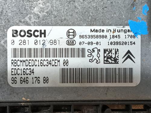 Computer motormanagement CITROËN C4 Picasso I MPV (UD_) 1.6 HDi | BP28127817M57 