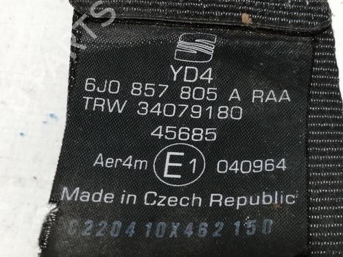 Rear right seatbelt SEAT IBIZA IV (6J5, 6P1) 1.4 | BP12452422I28 