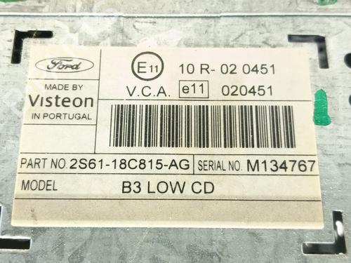 Radio FORD FUSION (JU_)  | BP17543122E6 