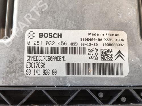 Engine control unit (ECU) PEUGEOT PARTNER Tepee 1.6 BlueHDi 100 | BP30960068M57