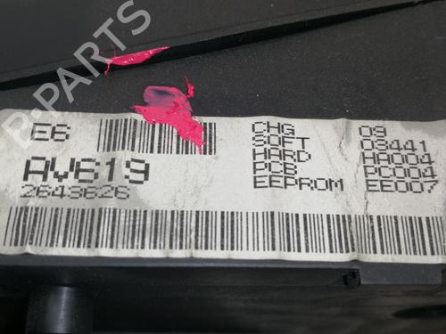 Instrument cluster NISSAN PRIMERA Hatchback (P12) 2.2 Di | BP10007059C47 