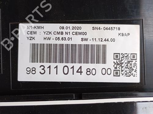 Instrument cluster PEUGEOT PARTNER Box Body/MPV (K9) 1.5 BlueHDi 100 | BP28450426C47