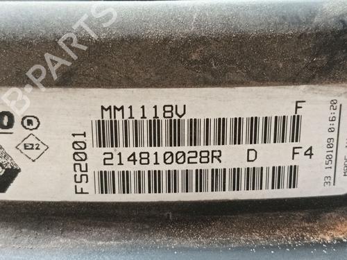 Køleventilator elektrisk RENAULT MEGANE III Hatchback (BZ0/1_, B3_) 1.6 16V (BZ1B, BZ1H) | BP28140113M35 